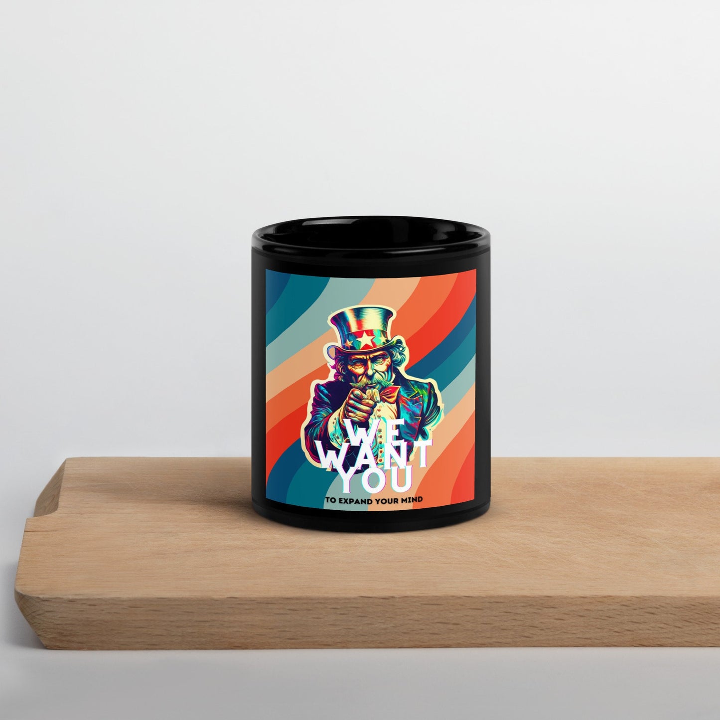 Black Glossy Mug