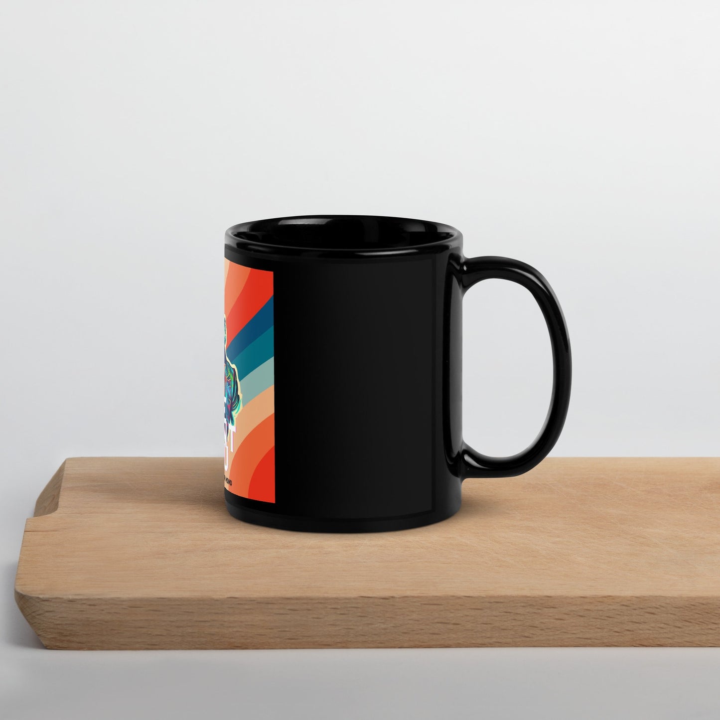 Black Glossy Mug