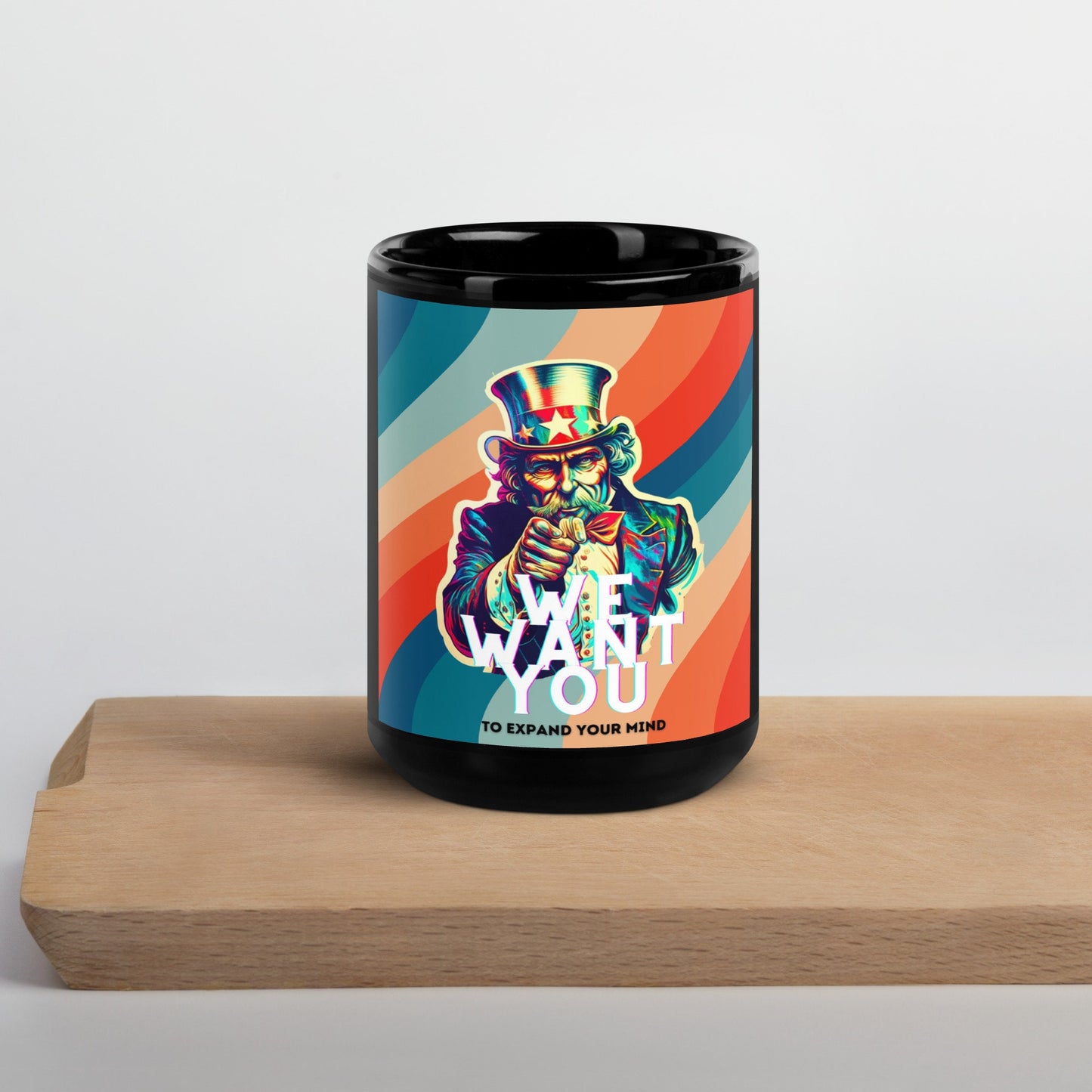 Black Glossy Mug