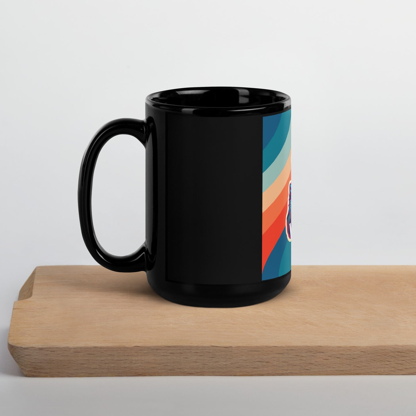 Black Glossy Mug